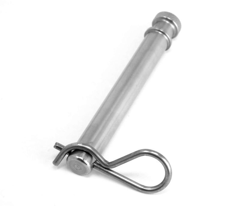 LFPartS 5/8 Inches Diameter Stainless Steel Trailer Hitch Pin Keeper Grip Clip Kit Fits 2" Receiver - Image 4